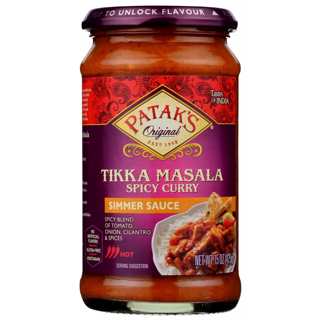 Masala Tikka Spicy Sauce, 15 oz