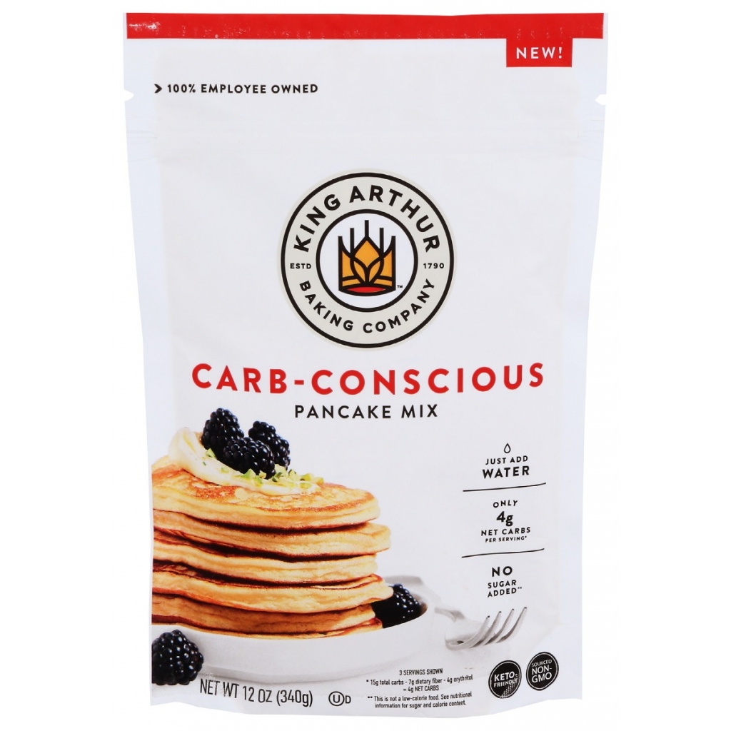 Carb-Conscious Pancake Mix - Low-Carb Breakfast