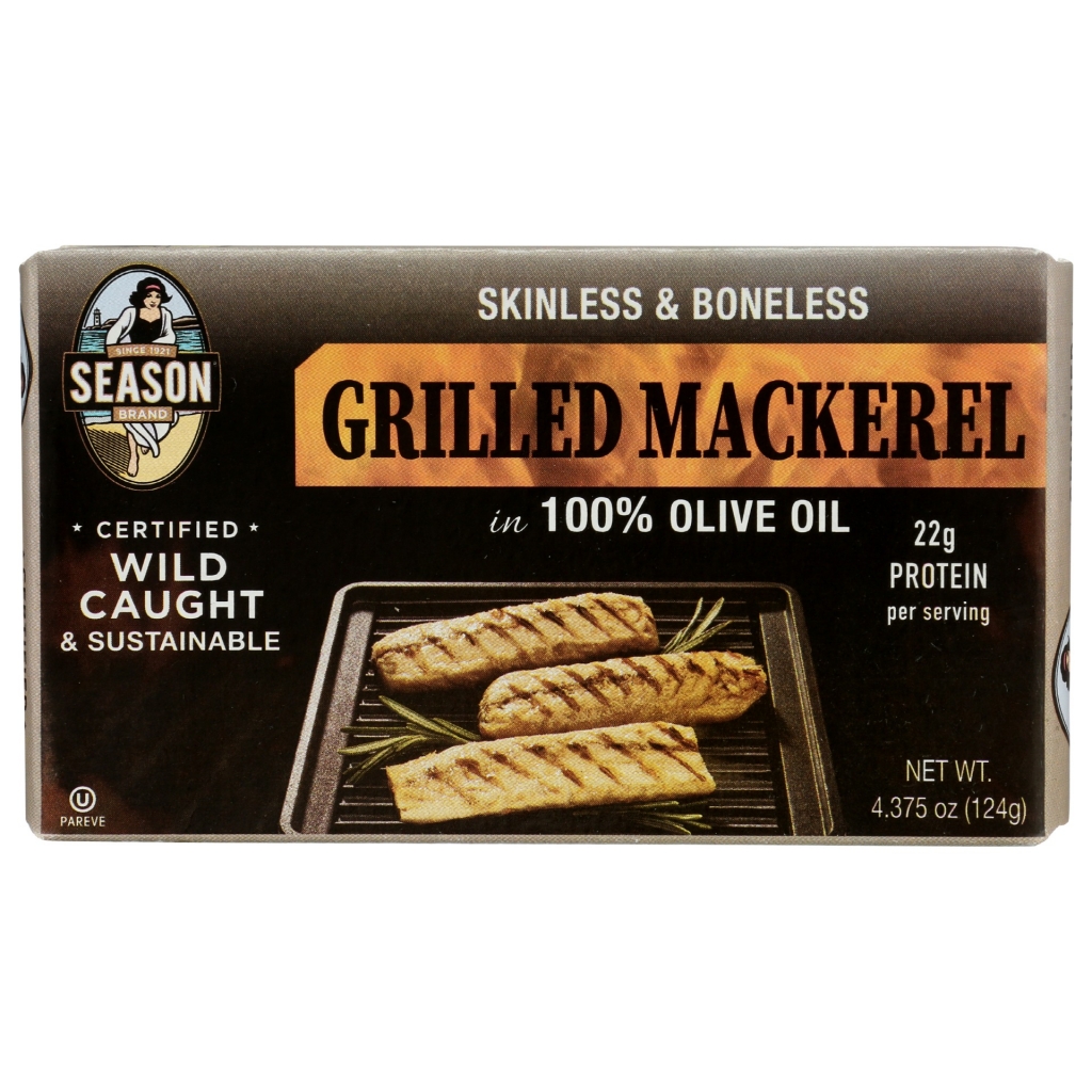 Sustainably Caught Boneless Mackerel, 4.375 oz