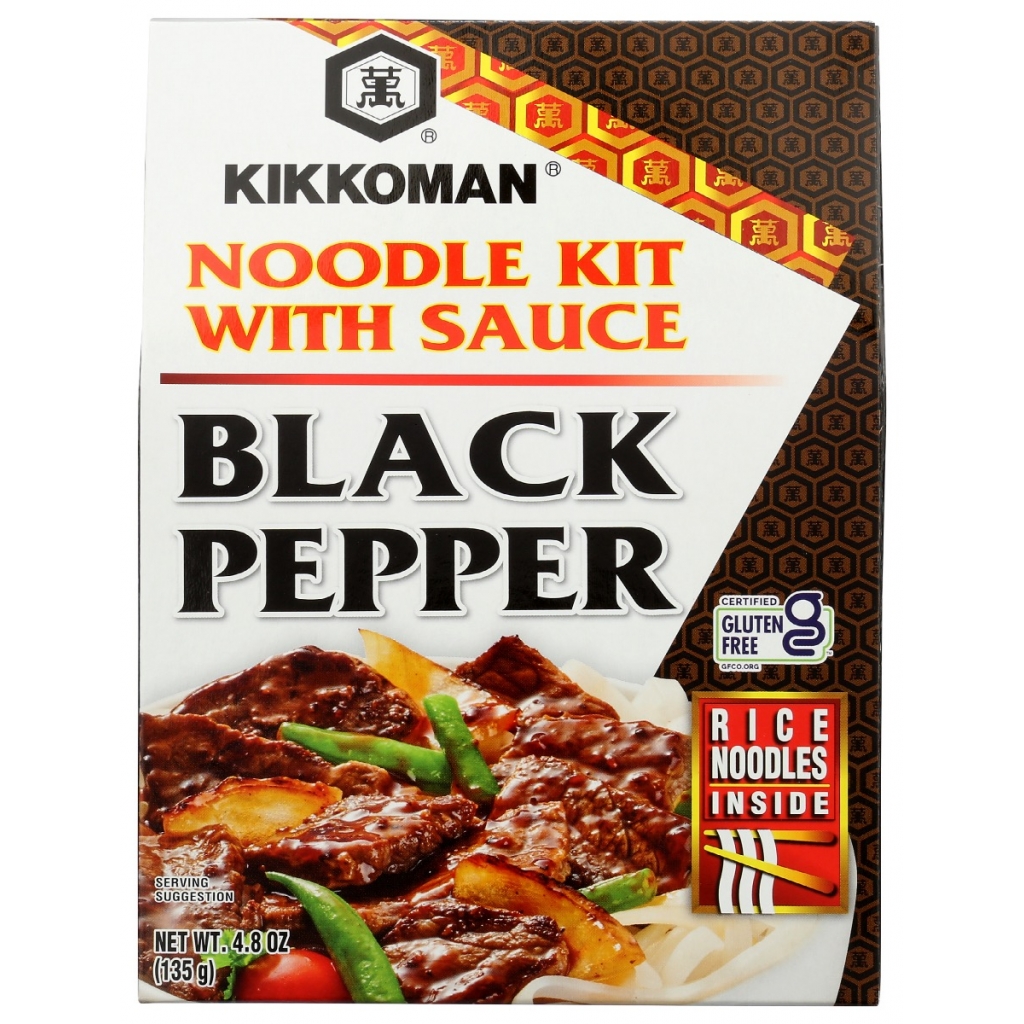 Kikkoman Black Pepper Noodle Kit - Asian Flavor at Home