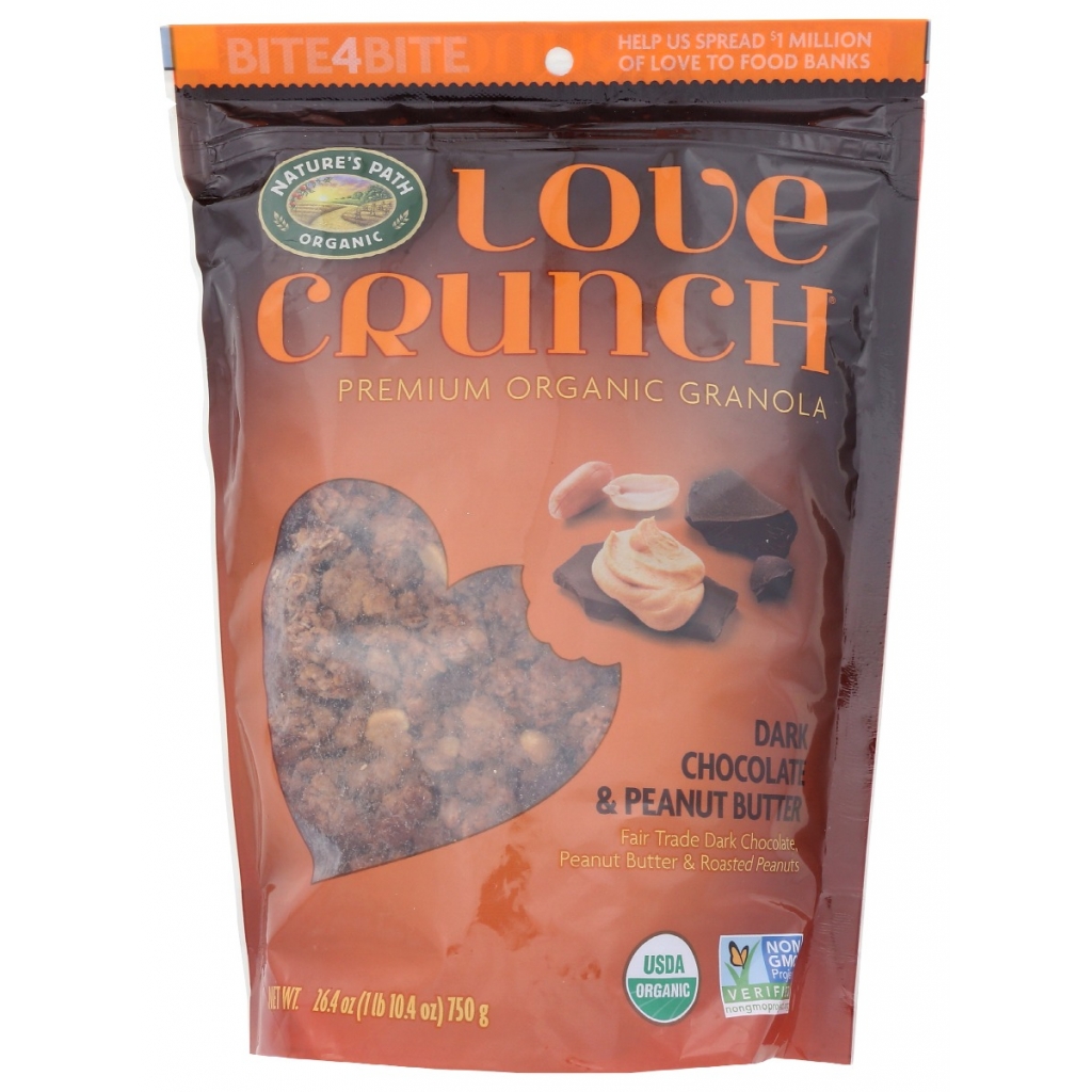 Crunchy Dark Chocolate Peanut Butter Granola, 26.4 oz