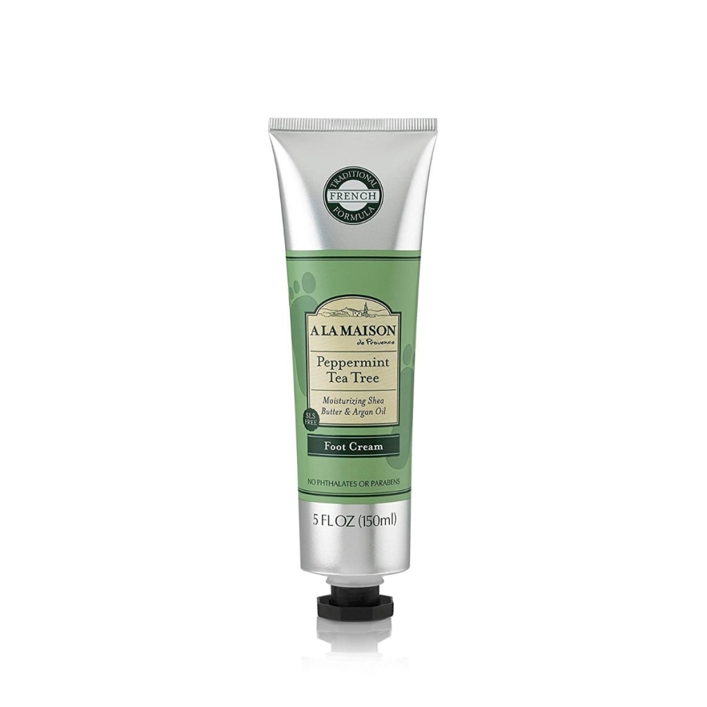 Peppermint Tea Tree Foot Cream - Soothing & Moisturizing, 5 fl oz