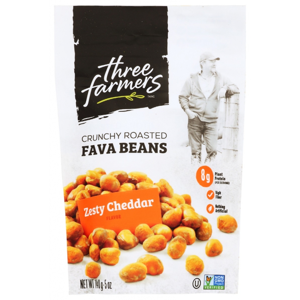 Zesty Cheesy Fava Beans Snack, 5 oz