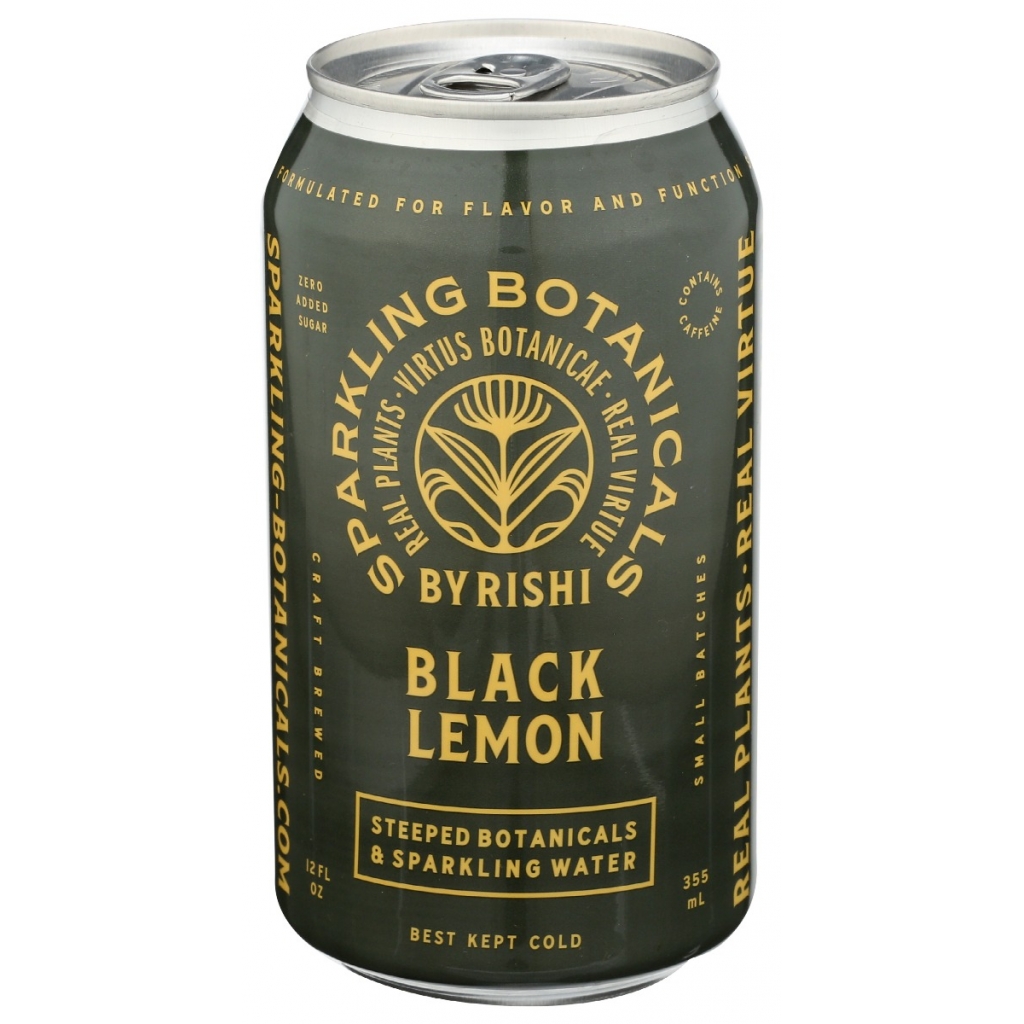 Black Lemon Sparkling Tea, 12 fl oz