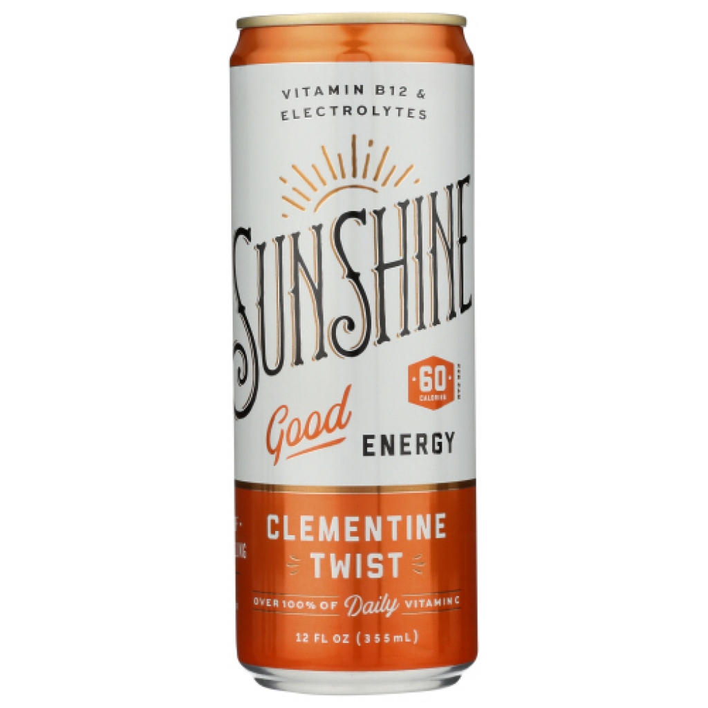 Clementine Twist Energy Drink - 12 oz