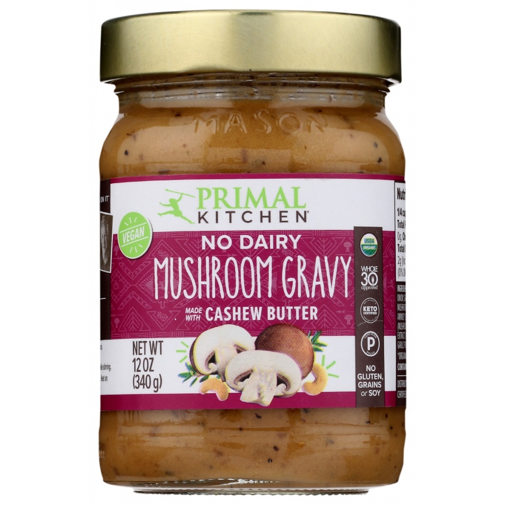 No Dairy Mushroom Gravy, 12 oz