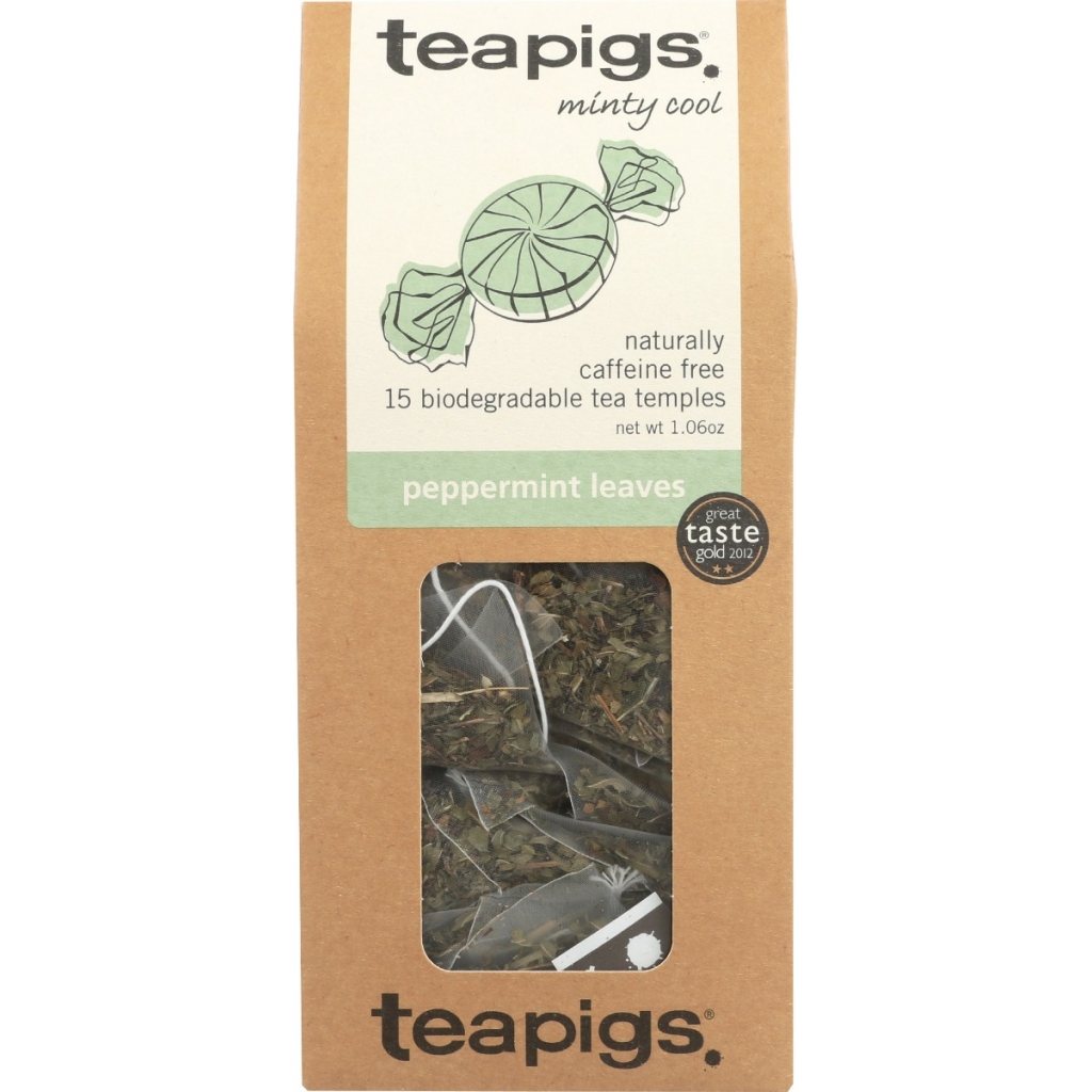 Tea Pepprmnt Leaves - 15 ea