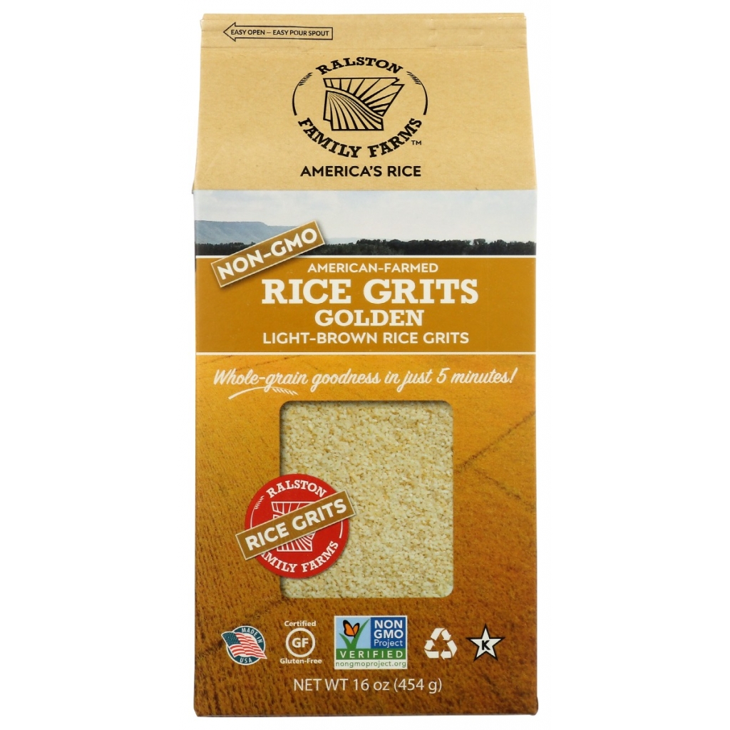 Golden Rice Grits – 16 oz Smooth & Creamy Side Dish