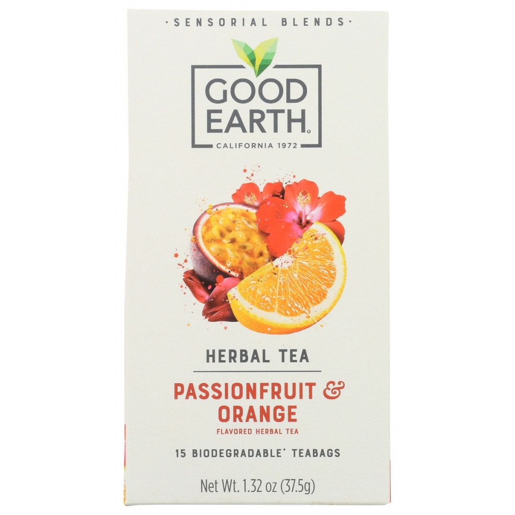 Herbal Tea with Passionfruit and Orange, 15 bags