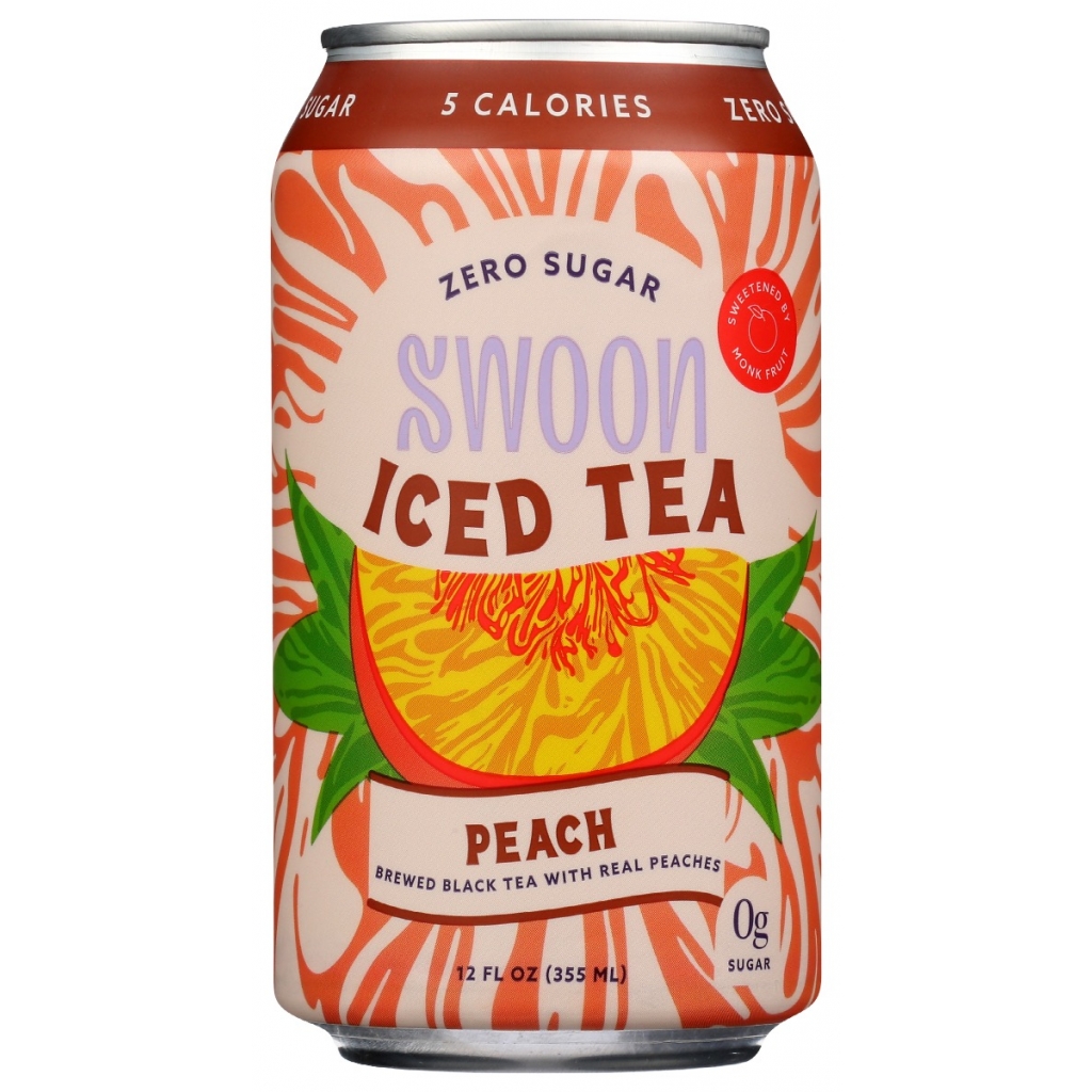 Peach Iced Tea - Zero Sugar - 12 fl oz