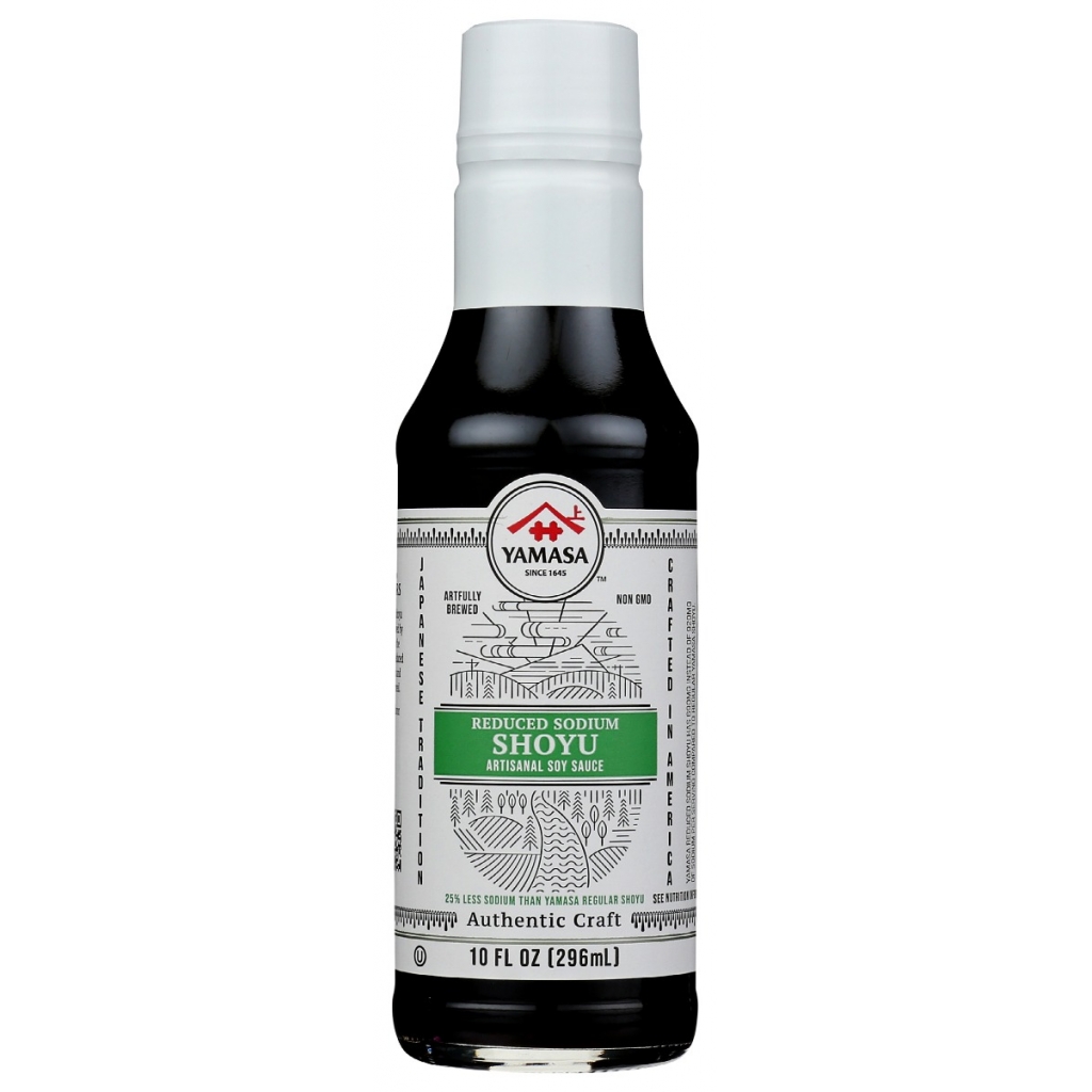 Artisanal Reduced Sodium Shoyu Soy Sauce, 10 oz