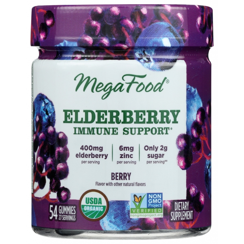 Elderberry Immune Support Gummies - 54 pc