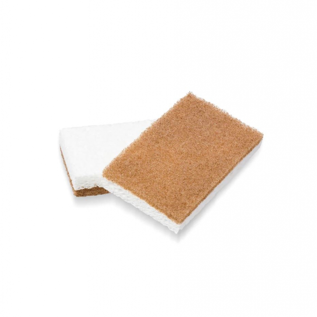 Walnut Scrubber Sponge - 2 Pack