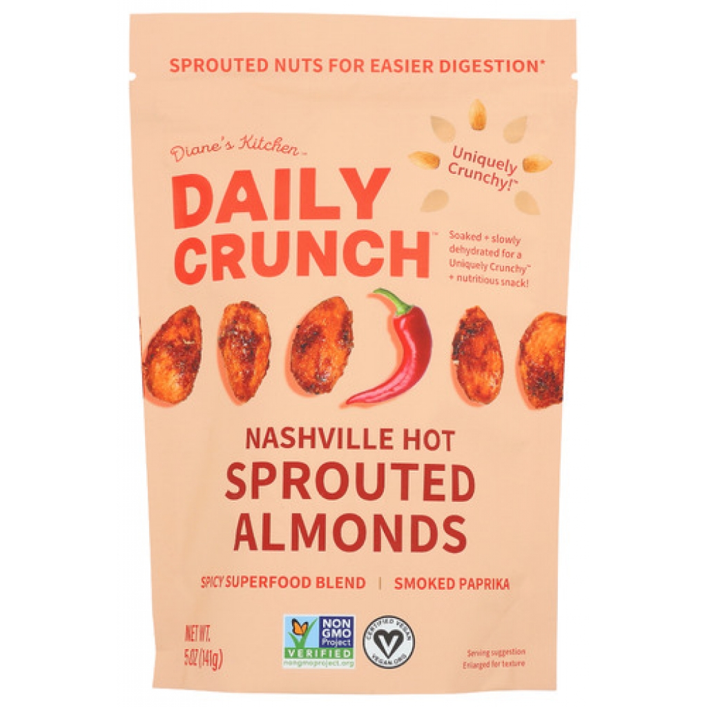 Almond Nashville Hot Sprouted Snack (5 oz)