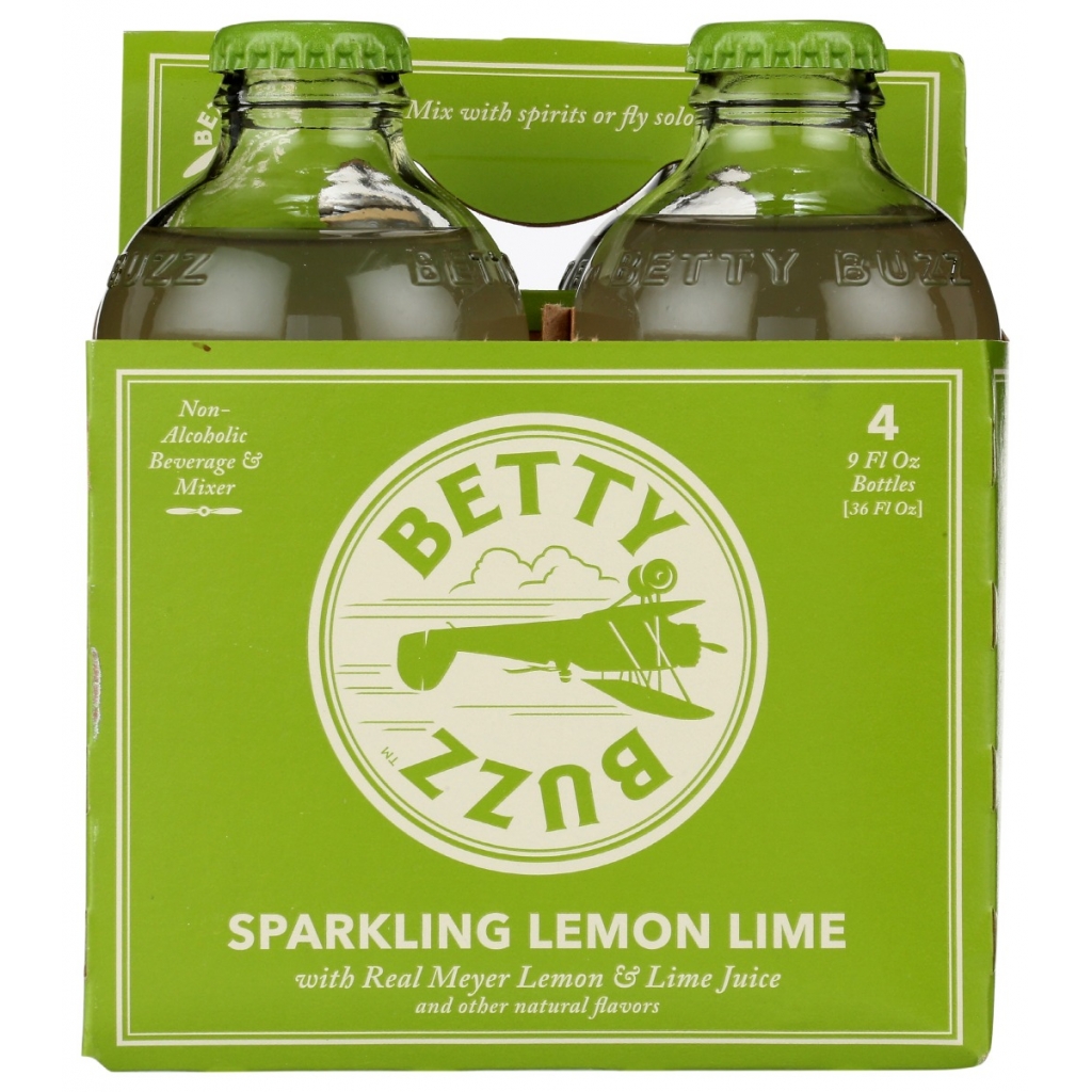 Sparkling Lemon Lime Bottles - 4-Pack, 36 fl oz