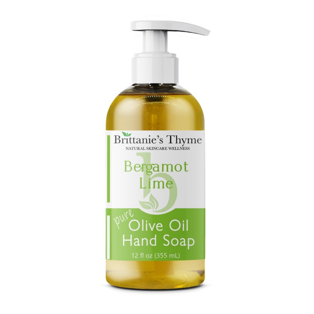 Bergamot Lime Hand Soap, 12 oz - Gentle Cleansing