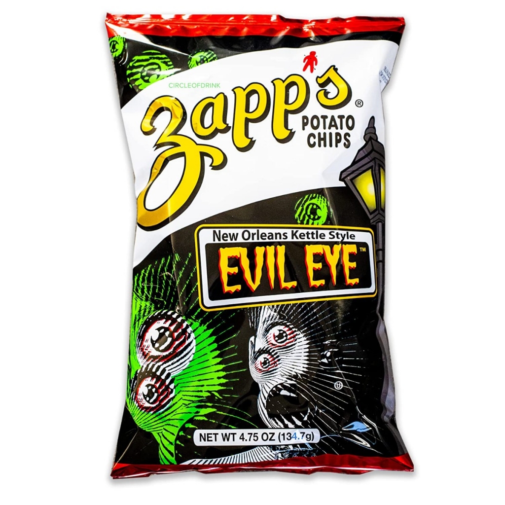 Evil Eye Kettle Style Potato Chips, 4.75 oz