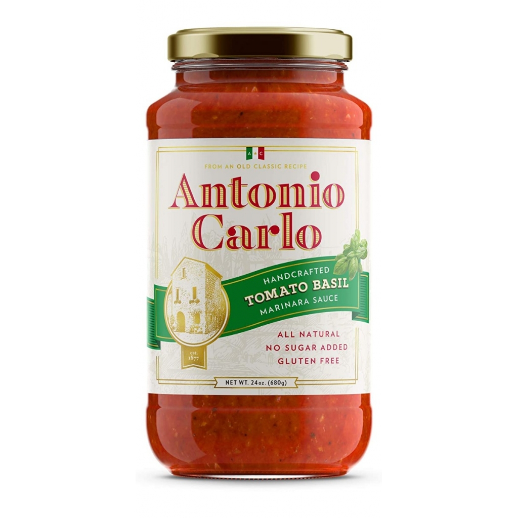 Authentic Italian Tomato Basil Sauce, 24 oz