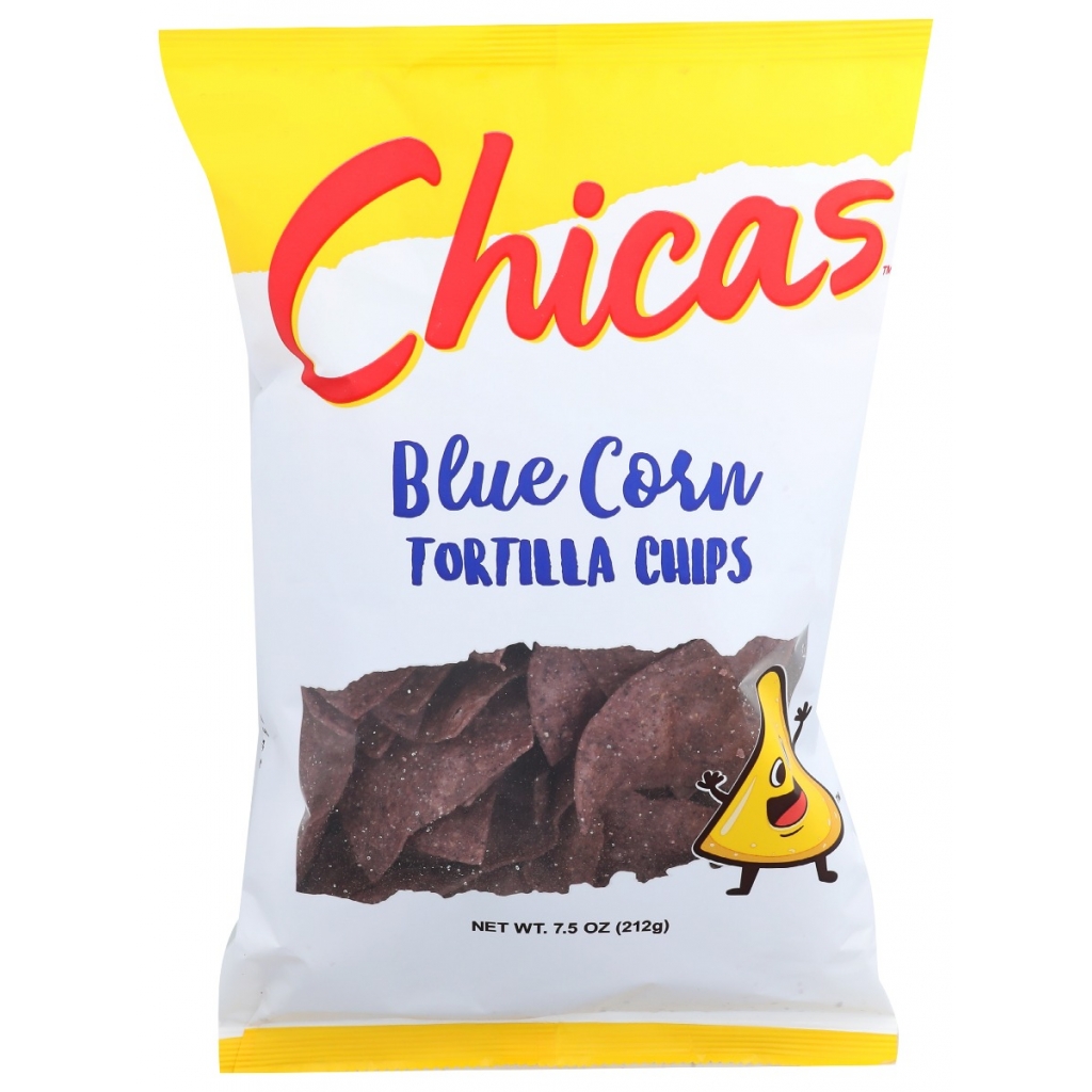 Blue Corn Tortilla Chips, 7.5 oz