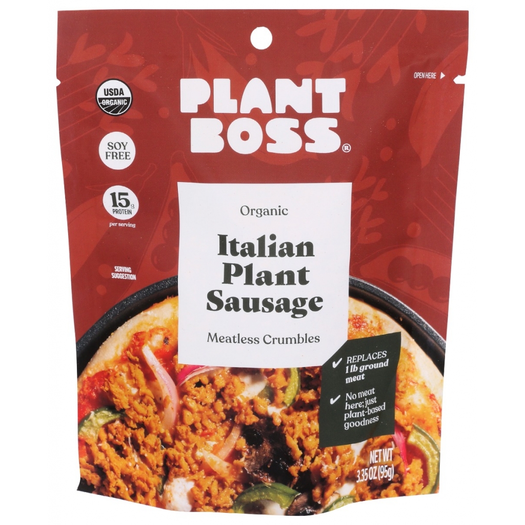 Organic Italian Plant Sausage – 3.35 oz