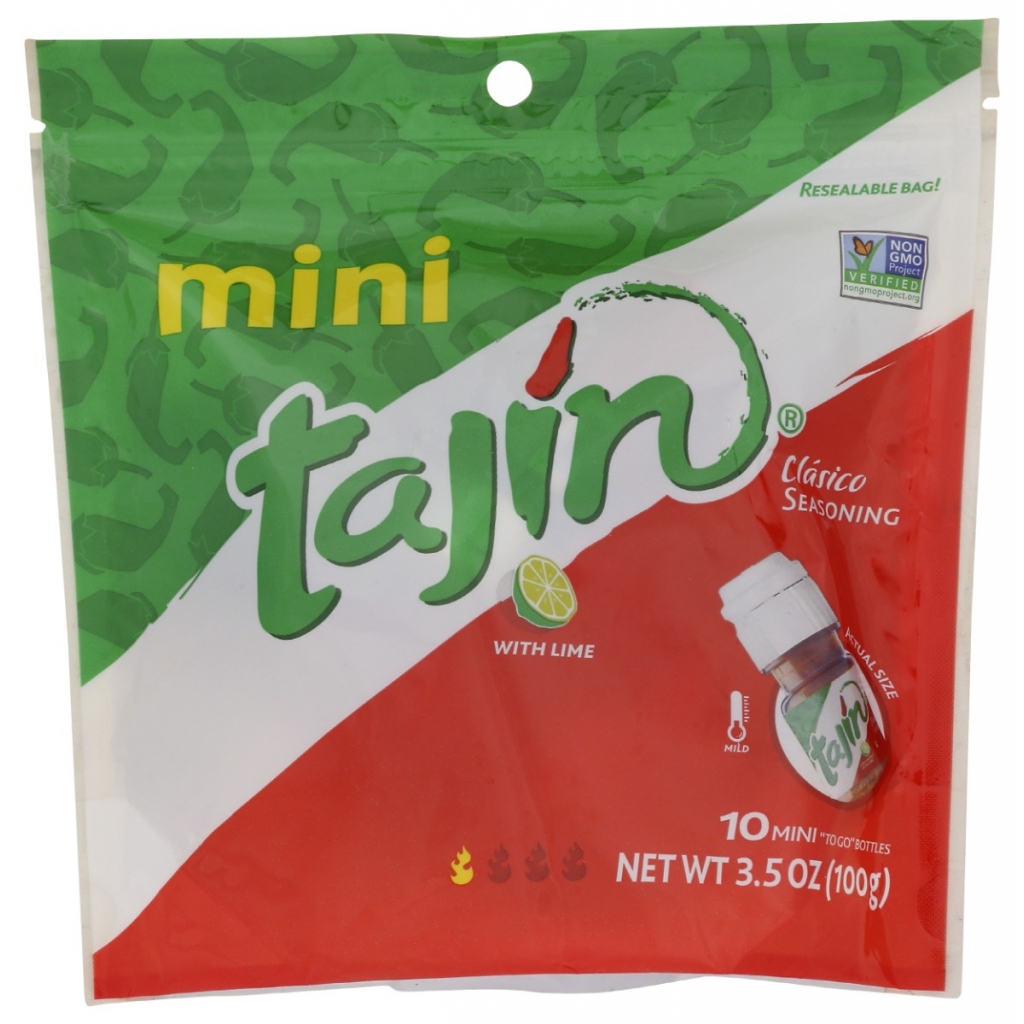 Tajín Mini Seasoning Pack, 10 Pc, 3.5 OZ