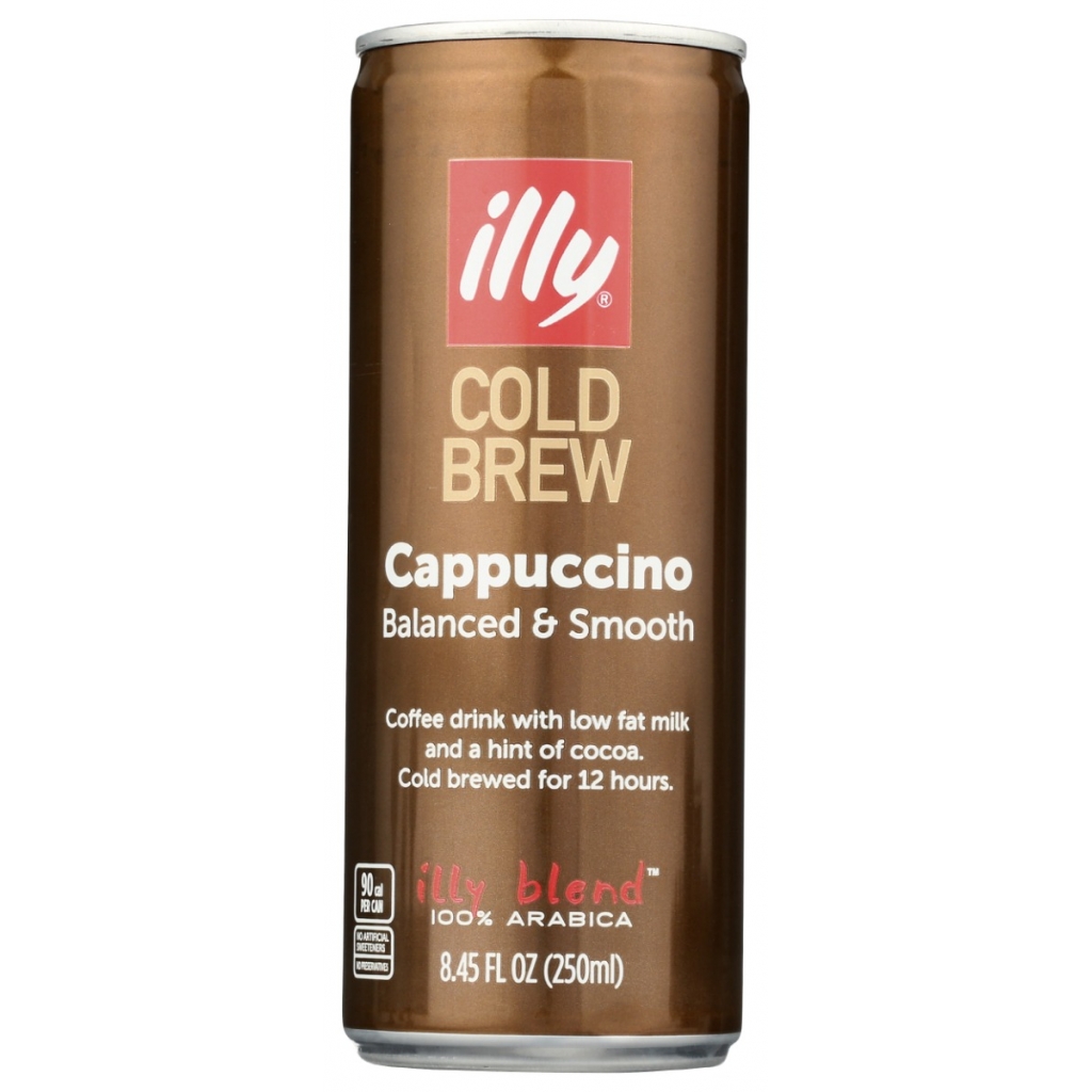 illy Cold Brew Cappuccino Coffee – 8.45 fl oz