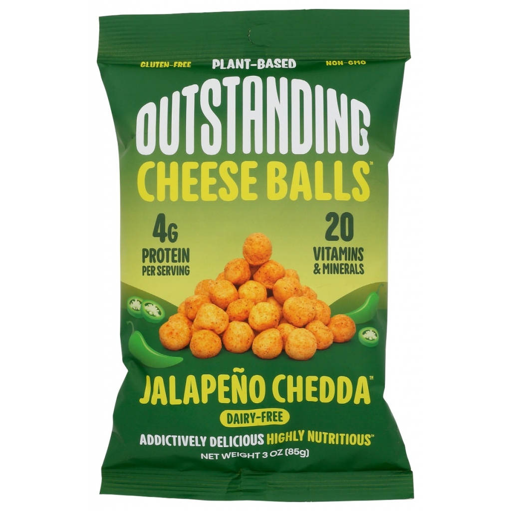 Dairy-Free Jalapeno Cheddar Cheese Balls - 3 oz