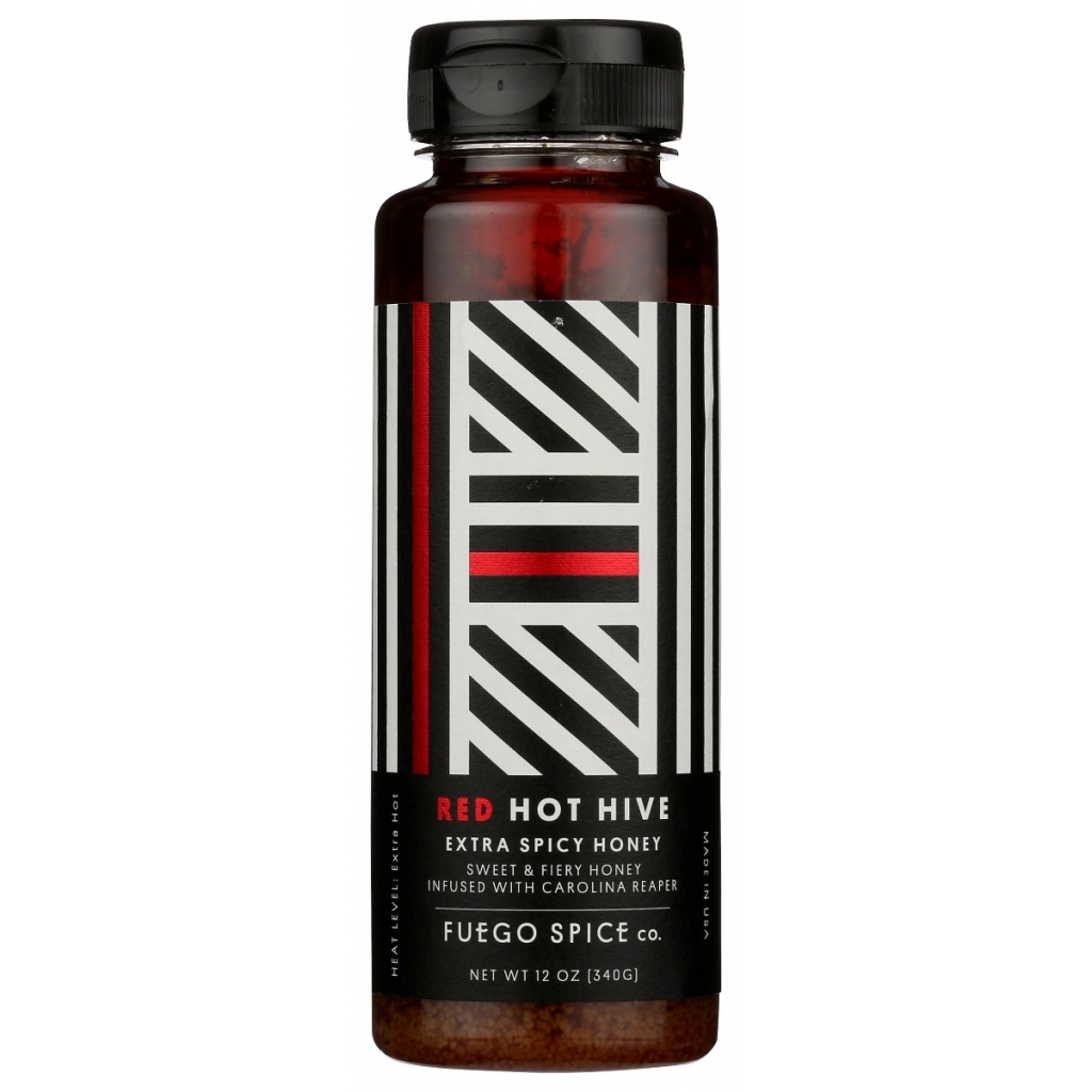 Spicy Red Hot Vive Honey - 12 fl oz