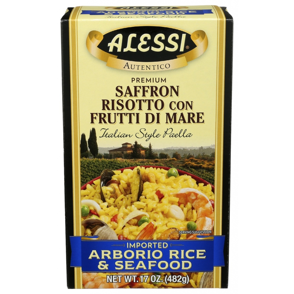 Saffron Risotto with Seafood - 17 oz