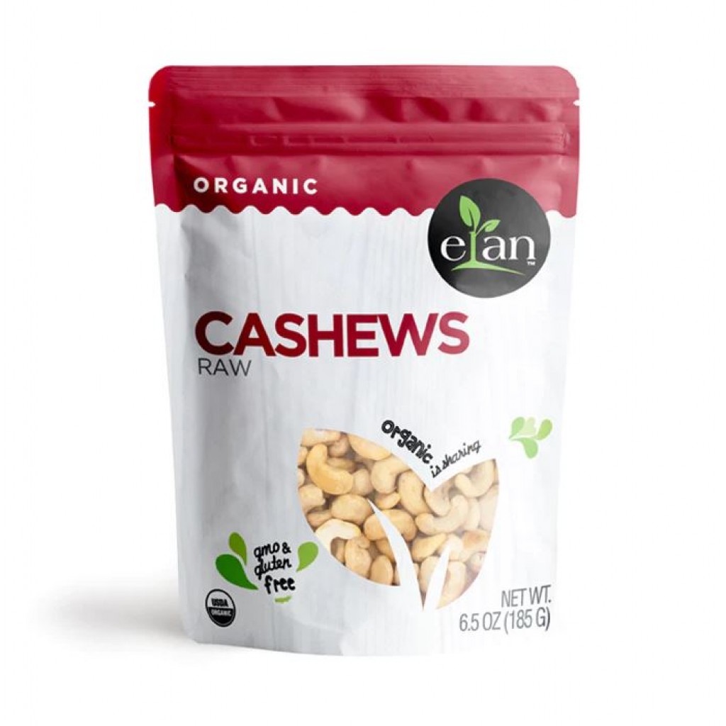 Organic Raw Cashews (6.5 oz)