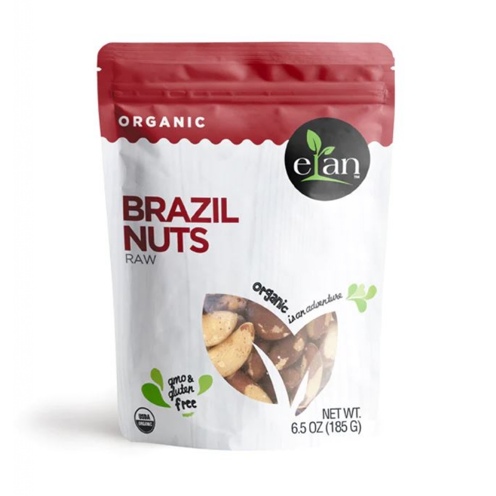 Organic Raw Brazil Nuts - 6.5 oz