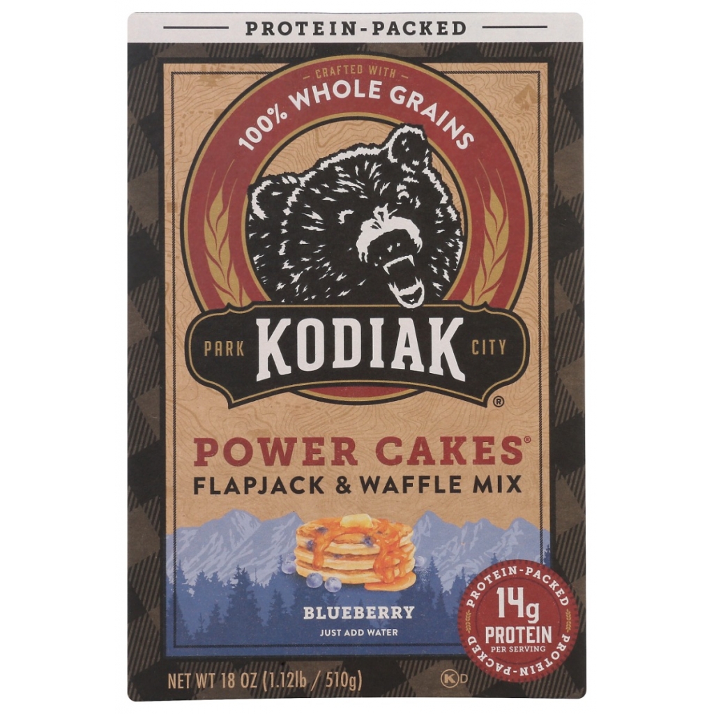 Kodiak Blueberry Power Cakes® Flapjack and Waffle Mix - 18 oz