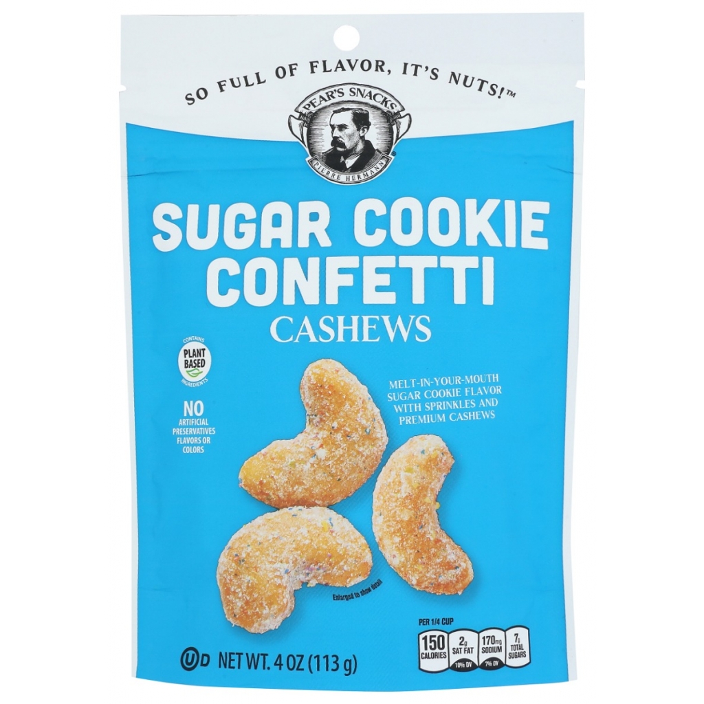 Cashew Sugar Cookie Confetti Snack, 4 oz