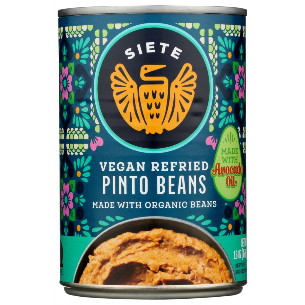 Savory Refried Pinto Beans, 16 oz