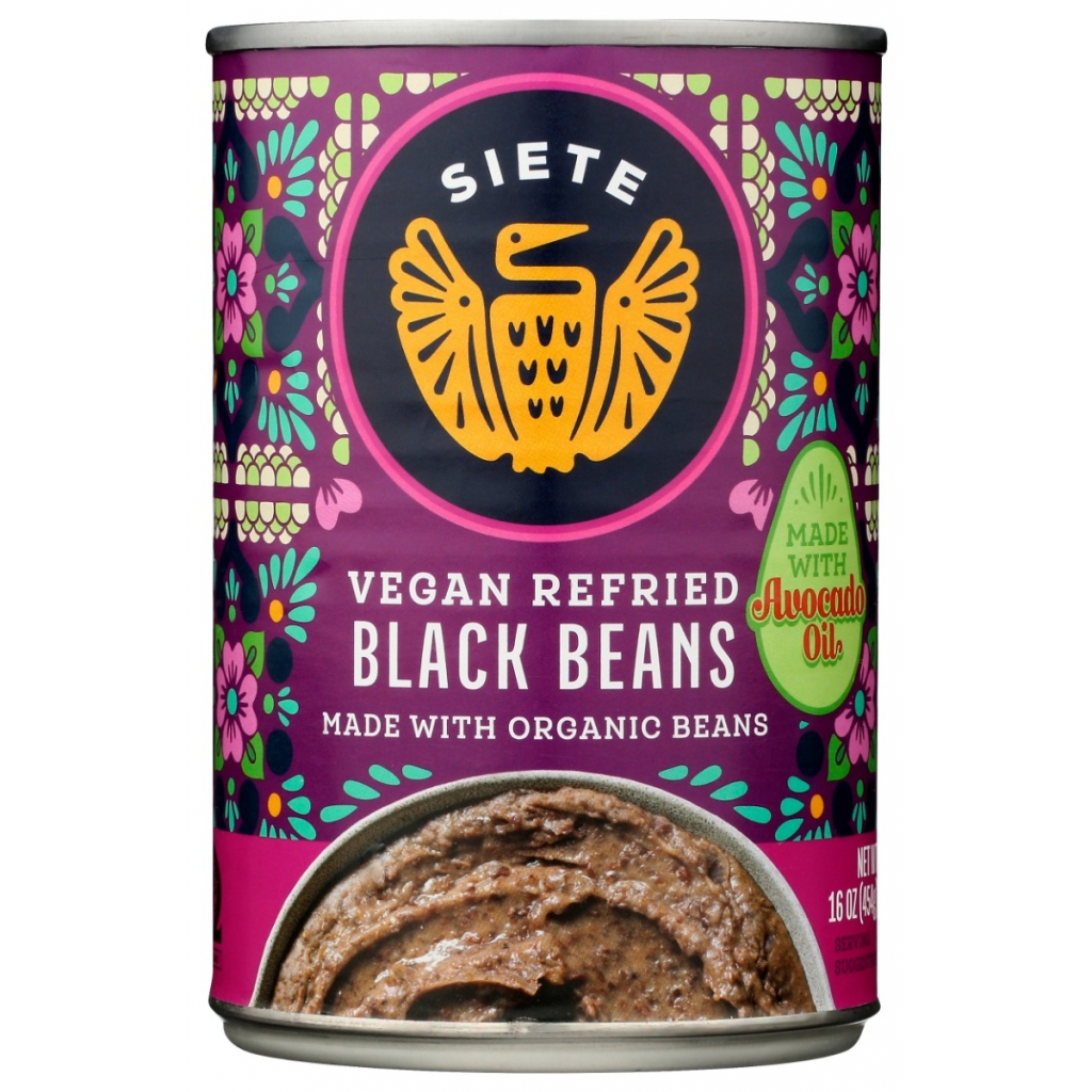 Organic Refried Black Beans, 16 oz