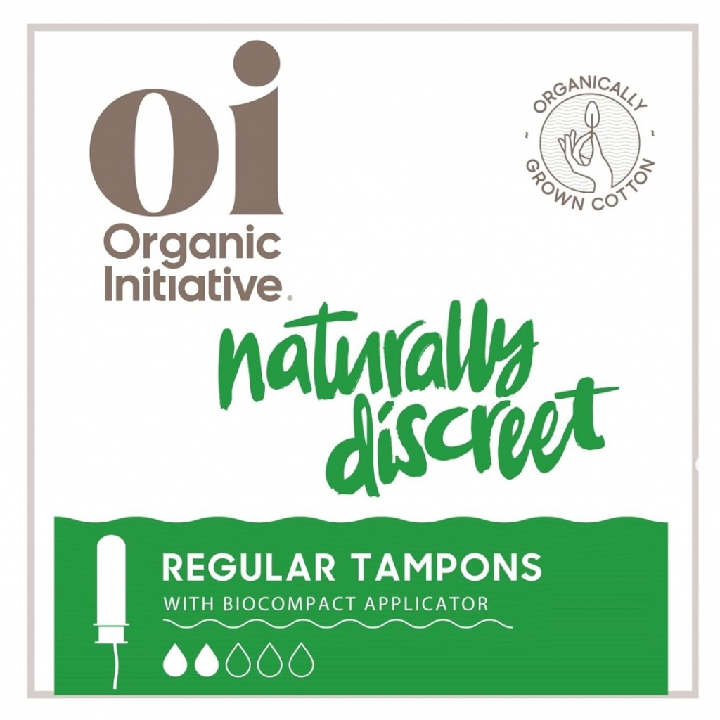 Organic Regular Tampons, 16 pcs