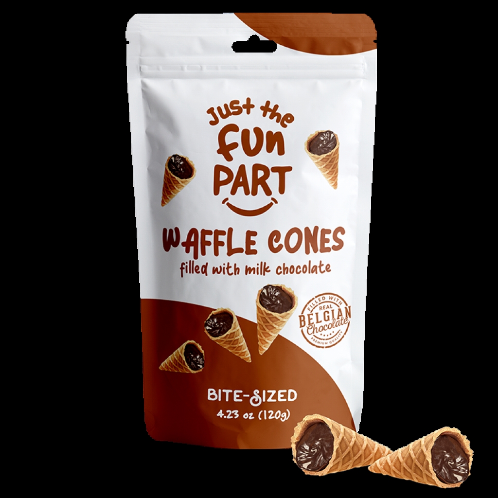 Milk Chocolate Waffle Cone Bites, 4.23 oz