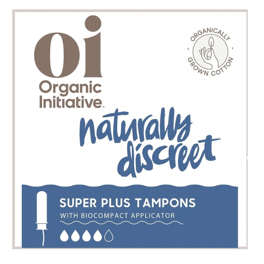 Organic Super Plus Tampons, 16 pc