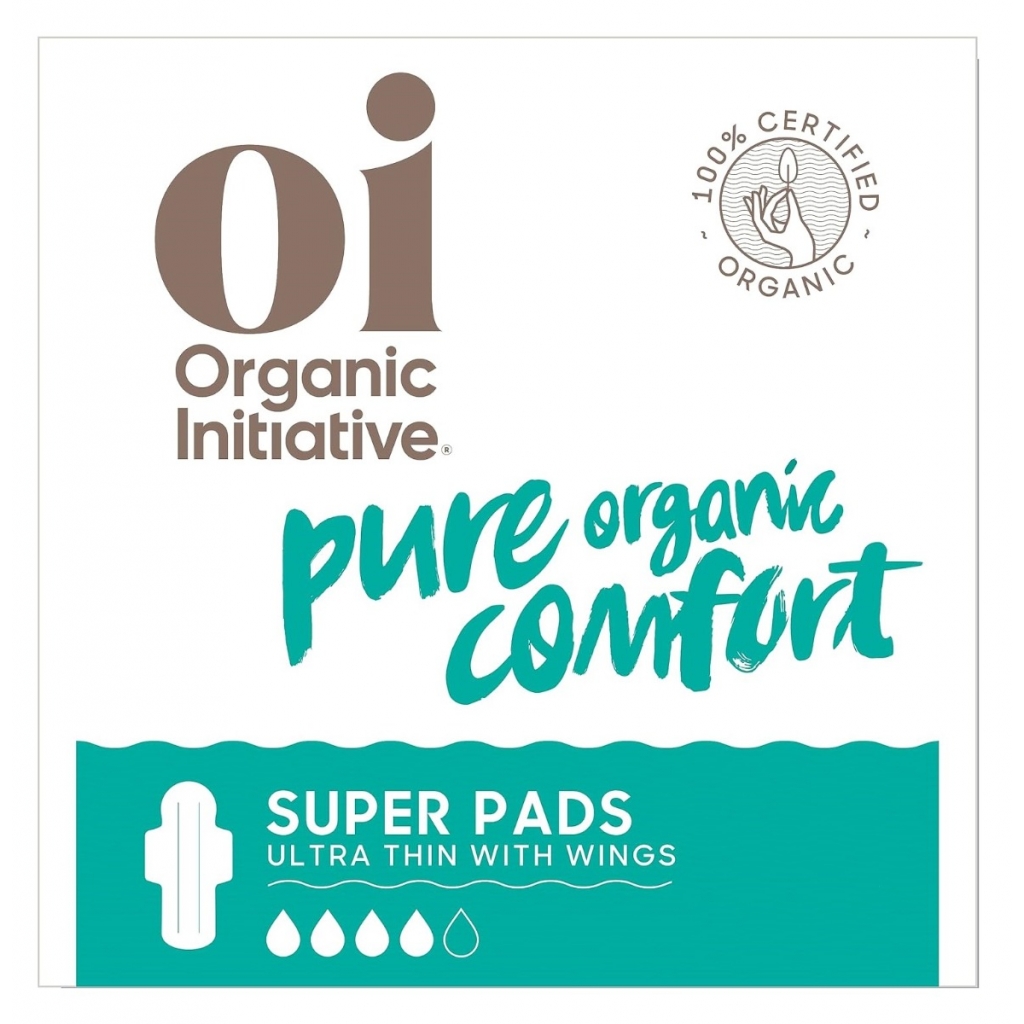 Organic Super Pads, 10 pc