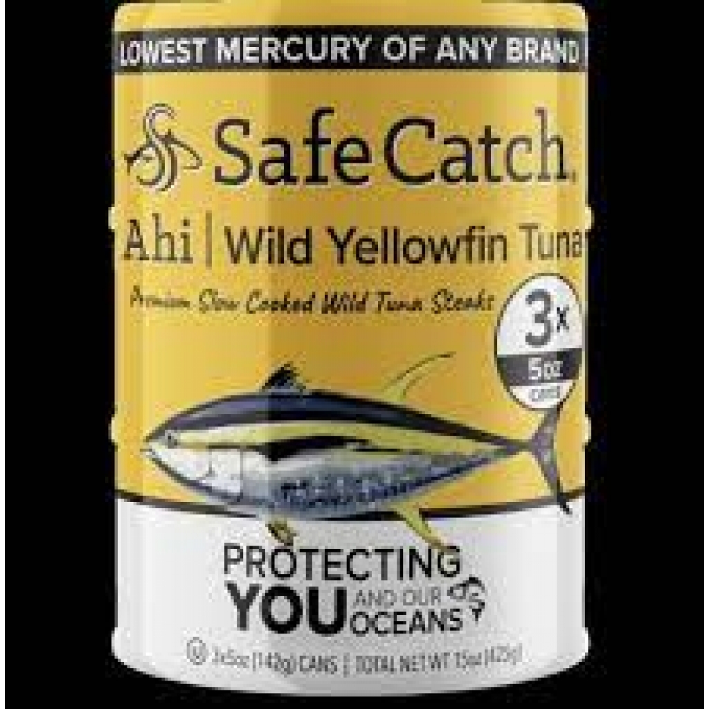 Wild Caught Yellowfin Ahi Tuna, 15 oz