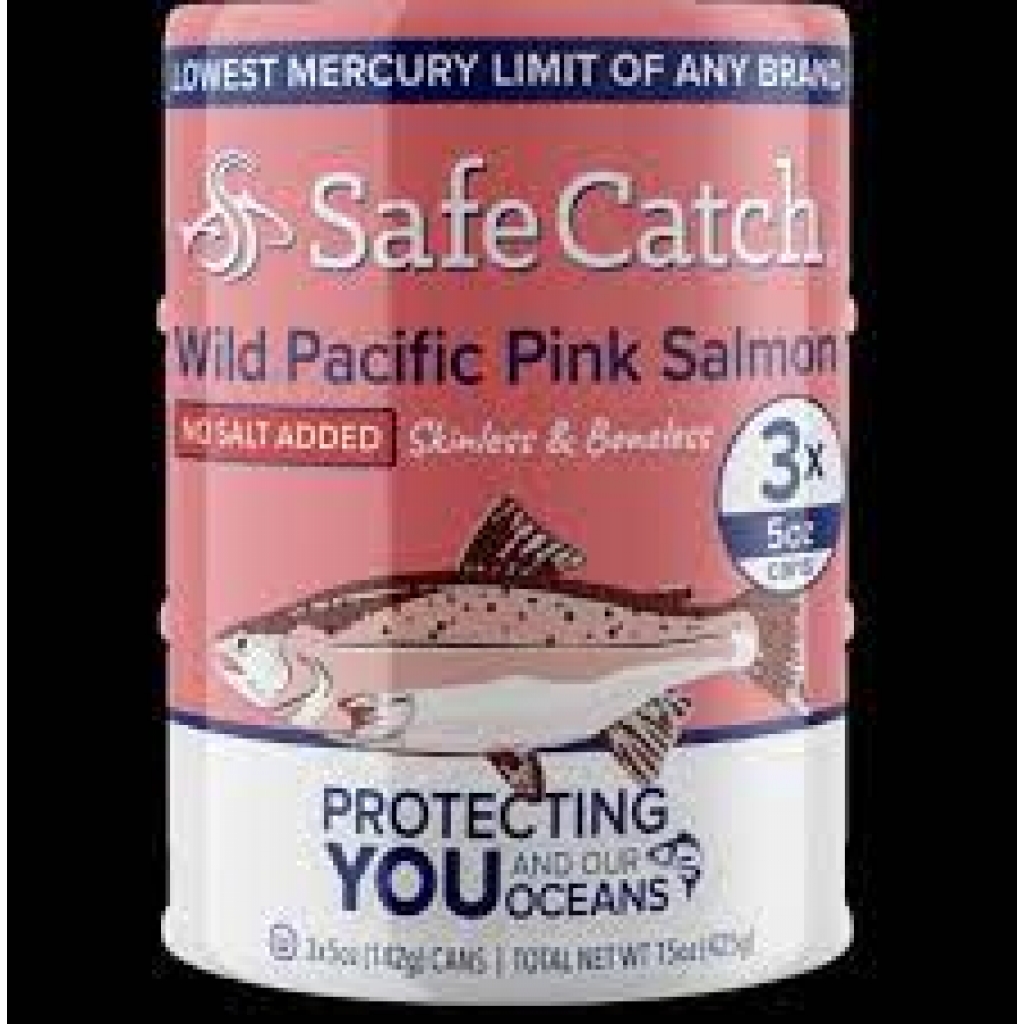 Wild Pink Salmon - 3 Cans, 15 oz