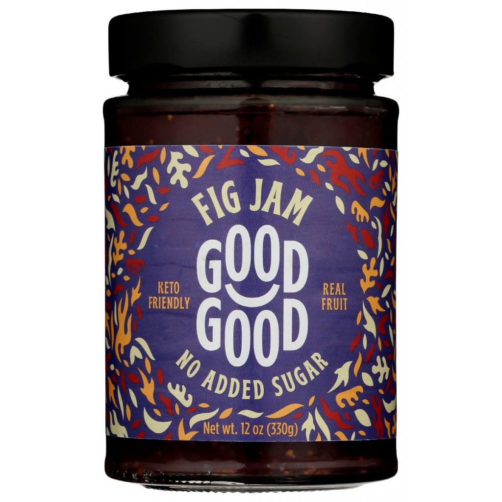 Keto Friendly Fig Jam - No Added Sugar - 12 oz