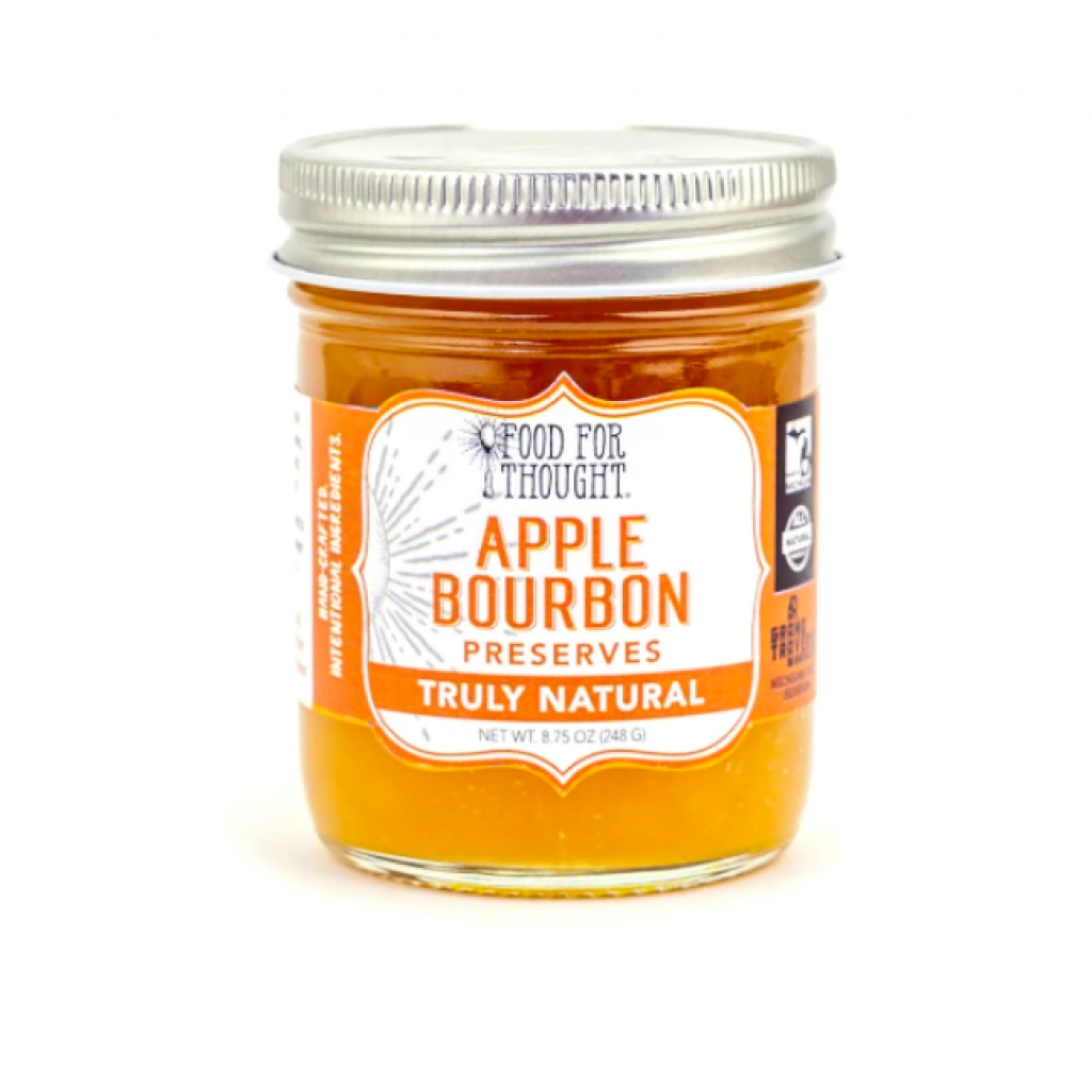 Truly Natural Apple Bourbon Preserves - 8.75 oz