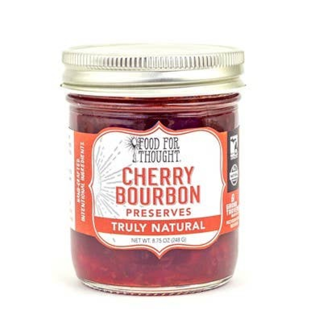 Truly Natural Cherry Bourbon Preserves