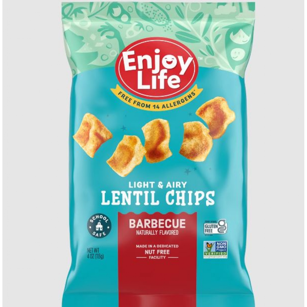 Barbecue Lentil Chips - Crunchy and Gluten-Free Snacks