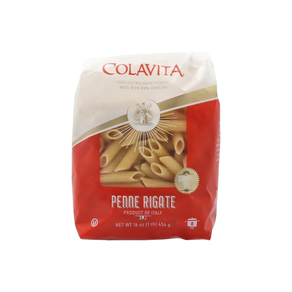 Authentic Italian Pasta Penne Rigate - 1 LB