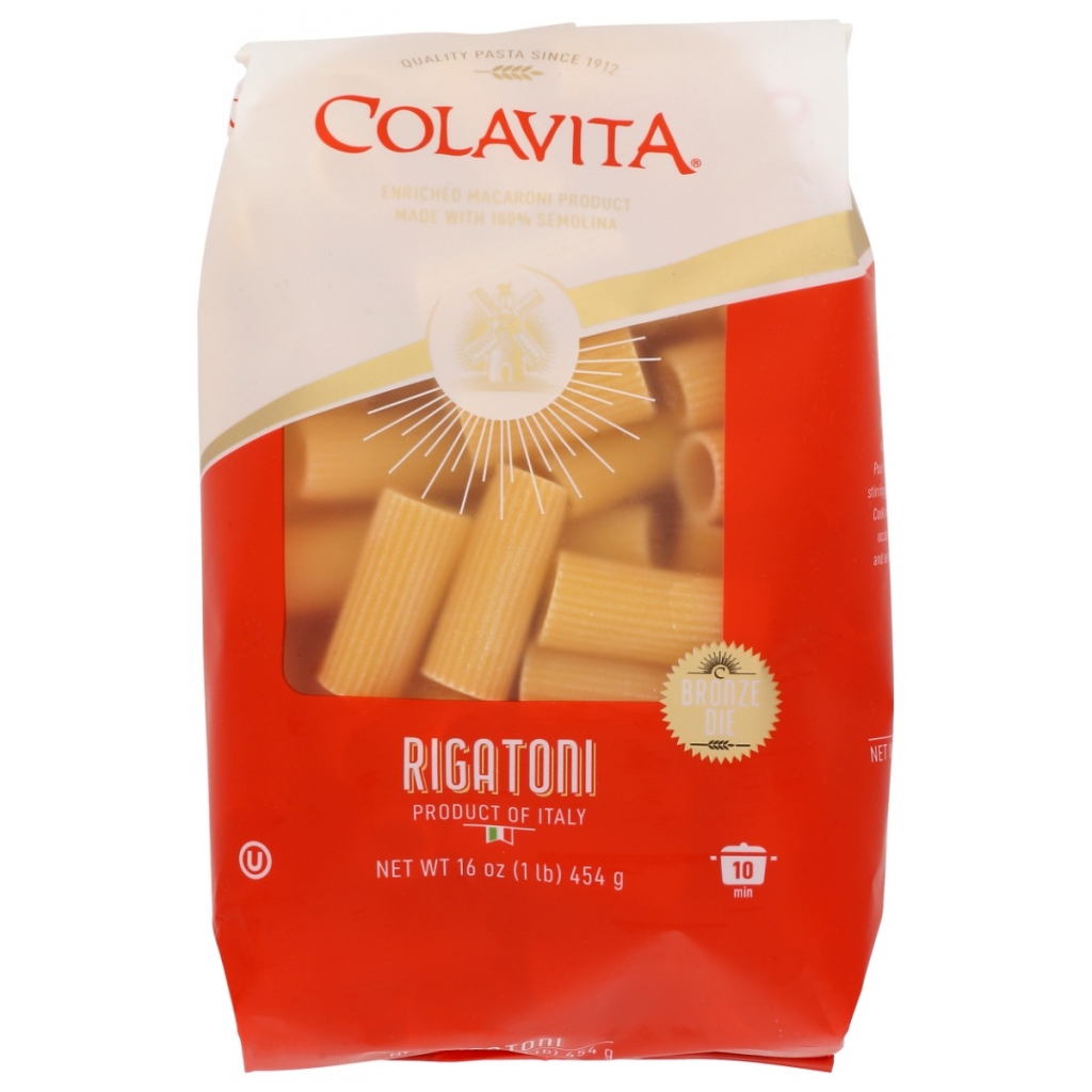 Colavita Rigatoni Pasta for Authentic Italian Meals