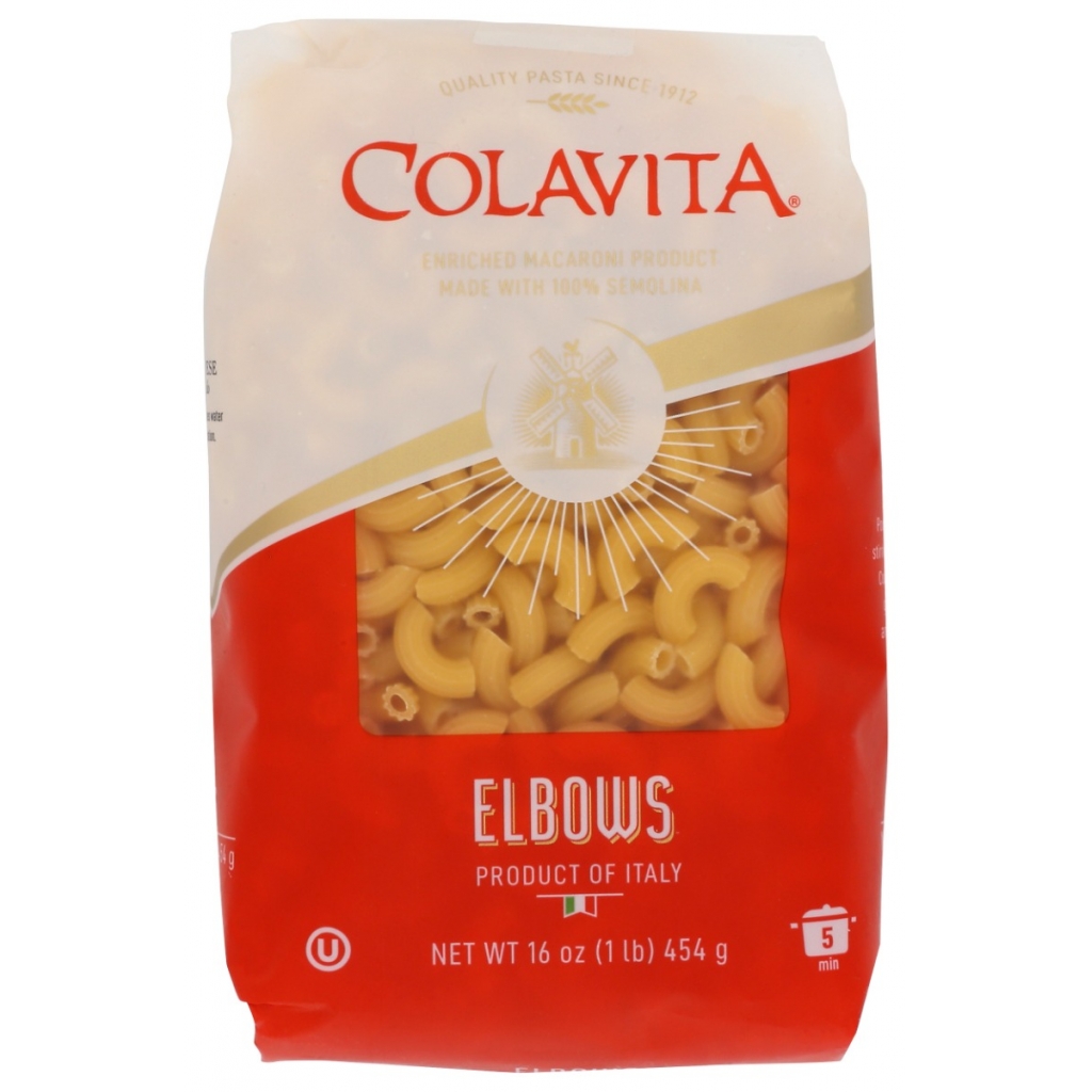 Colavita Elbow Pasta - Authentic Italian Quality