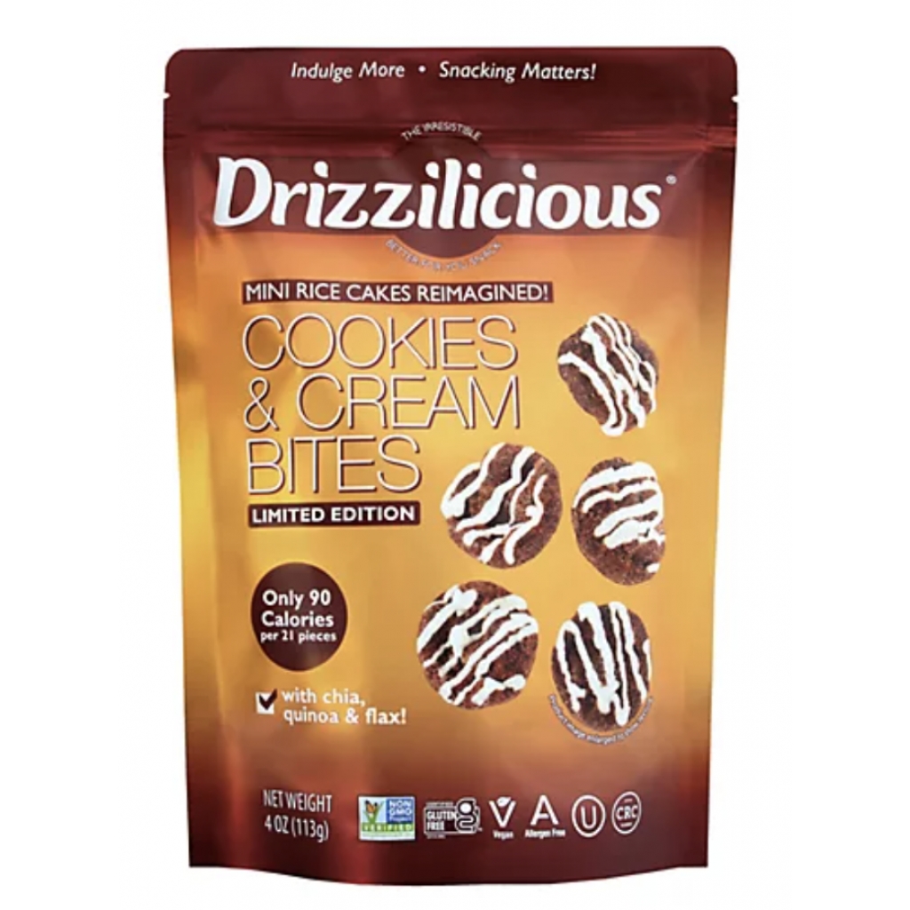 Mini Cookies and Cream Rice Cakes, 4 OZ