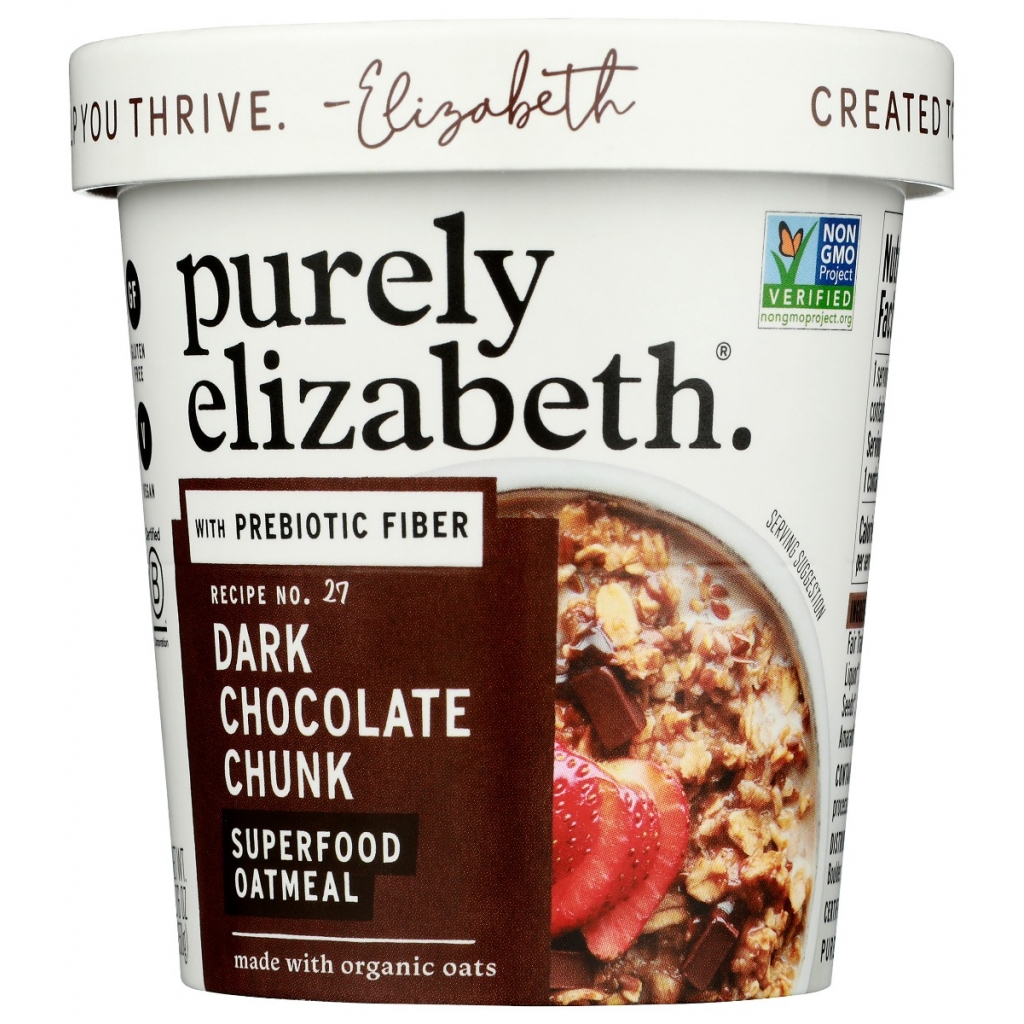 Dark Chocolate Chunk Superfood Oats with Prebiotic Fiber - 1.76 oz